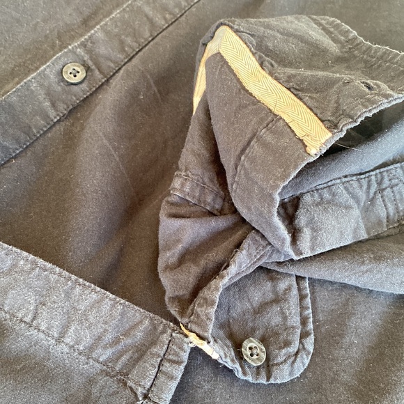 Men’s Zanerobe longline Dress shirt in black xl - Picture 3 of 7